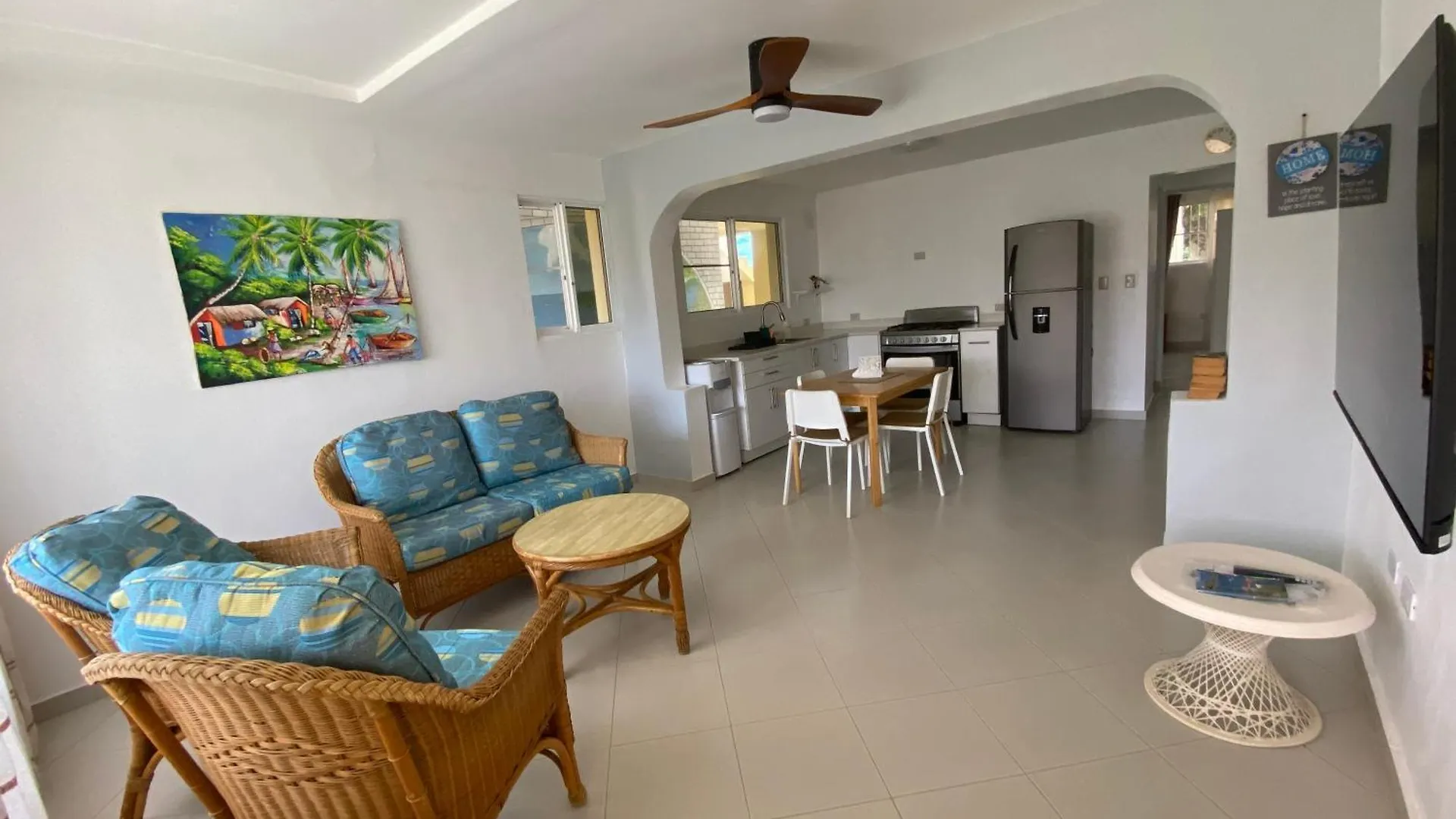 1Br Suite At Villa Costa Verde Near Playa Cofresi, Puerto Plata, With A Pool, Balcony And A Rooftop Terrace